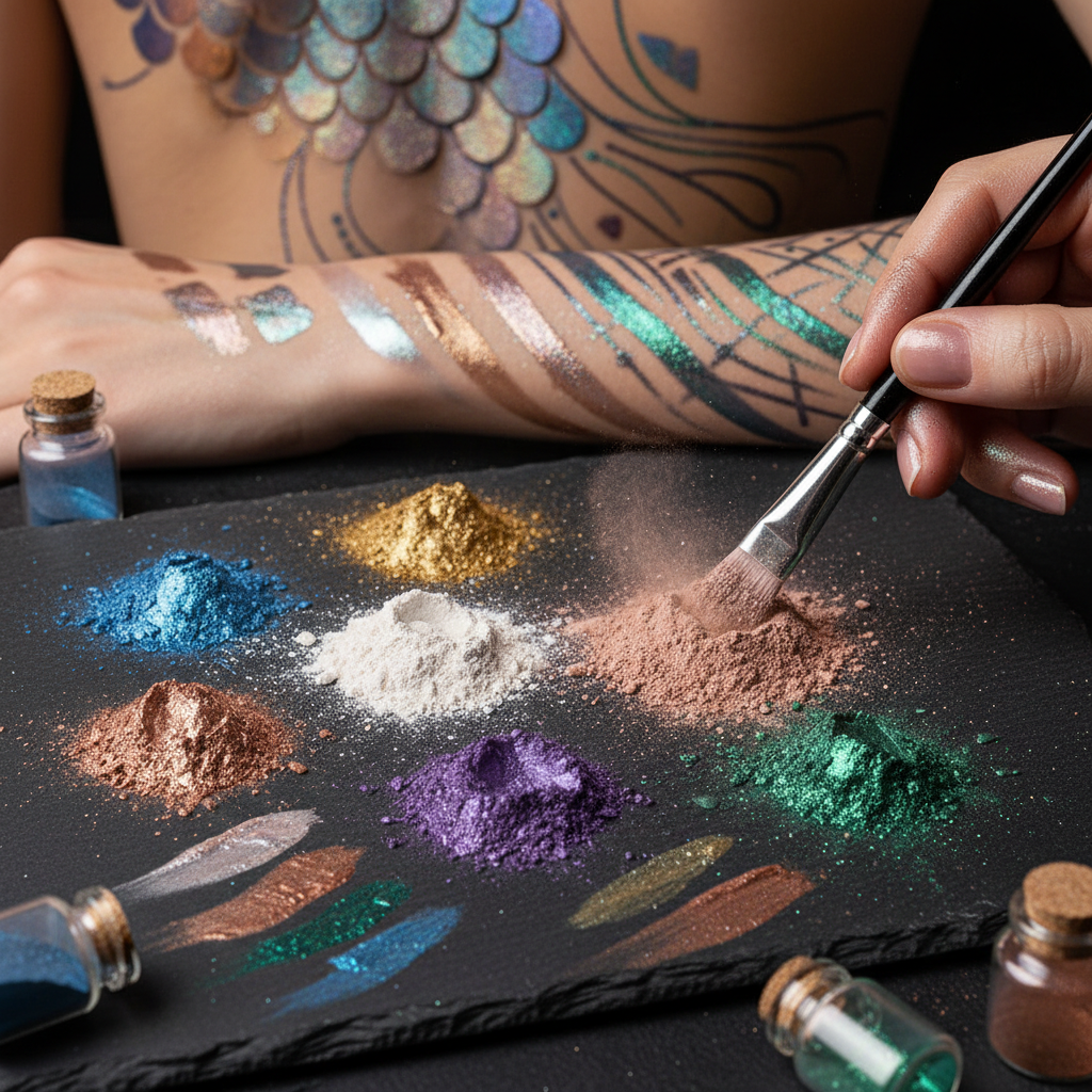Mica Paint Powder For Skin & Body Art