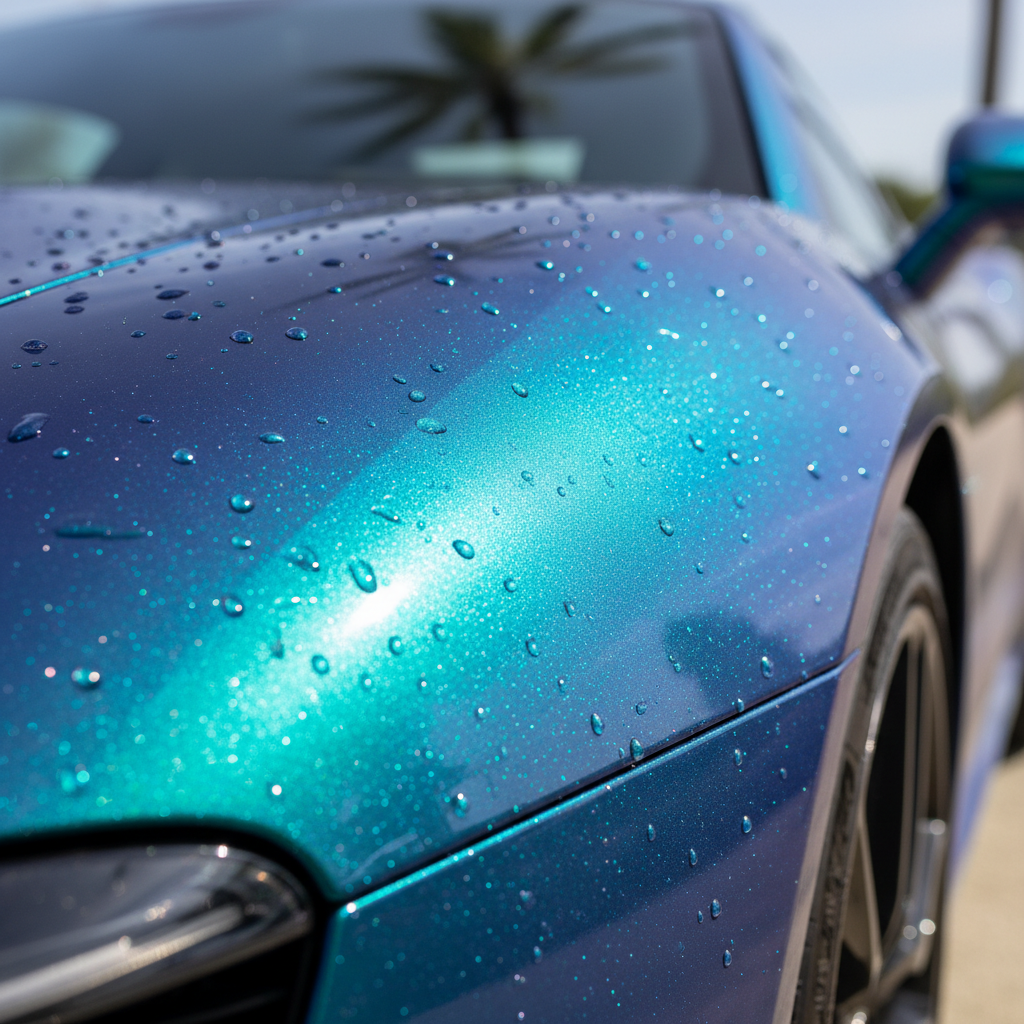 Pearlescent Pigment For Automotive Finishes