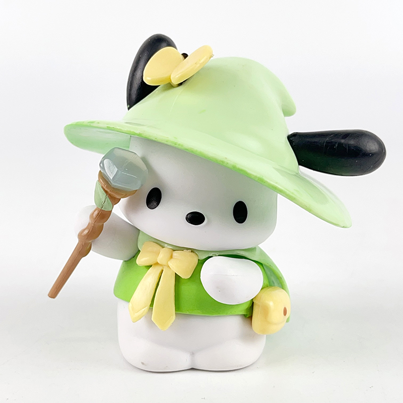 Sanrio Глухая коробка 6шт kuromi хэллоу китти аниме фигурки (11)d30
