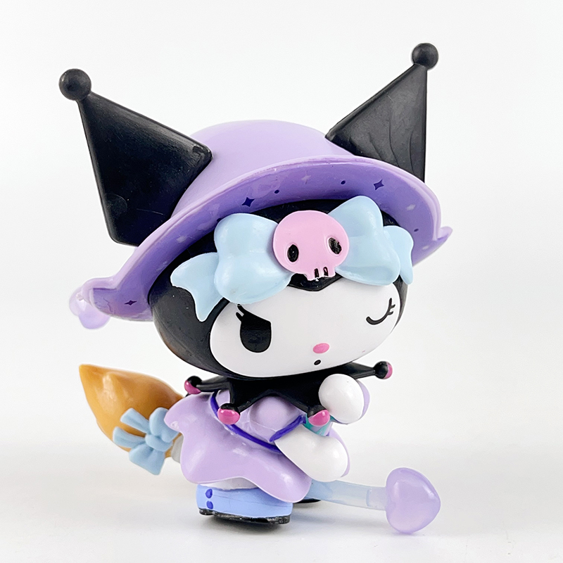 Sanrio Глухая коробка 6шт kuromi хэллоу китти аниме фигурки (8)hb7