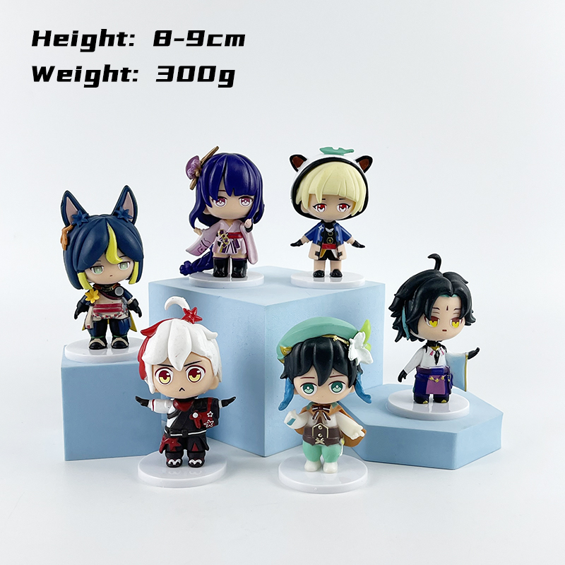 Ventilation Raiden So Technari Kazah Sayu Genshin Impact Genshin Impact 6-in-1 figure set (13)b47