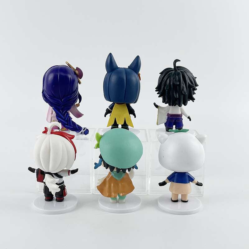 Ventilation Raiden So Technari Kazah Sayu Genshin Impact Genshin Impact 6-in-1 figure set (6)78u