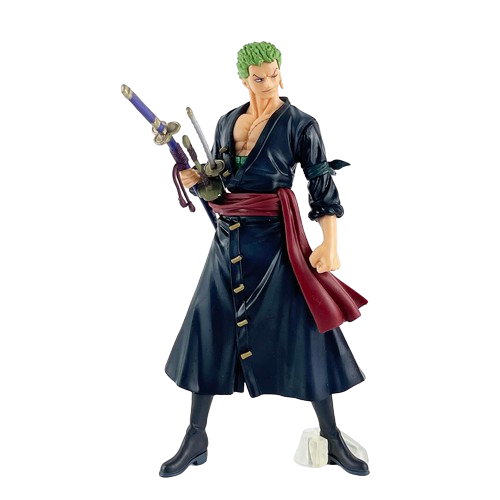 27 см one piece Аниме фигурки Ророноа Зоро в стойке и с тремя мечами из арки Вано