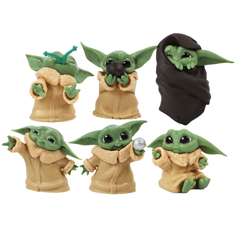 Набор фигурок Звездные Войны малыш Йода Грогу Star Wars Baby Yoda