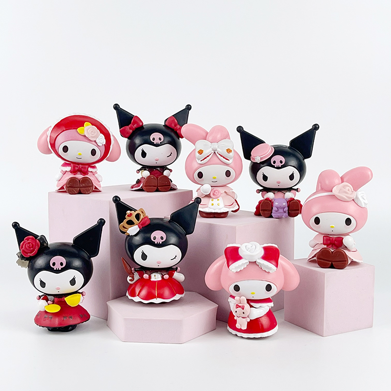 Набор фигурок игрушки в глухой коробке my melody Фигурка аниме Куроми