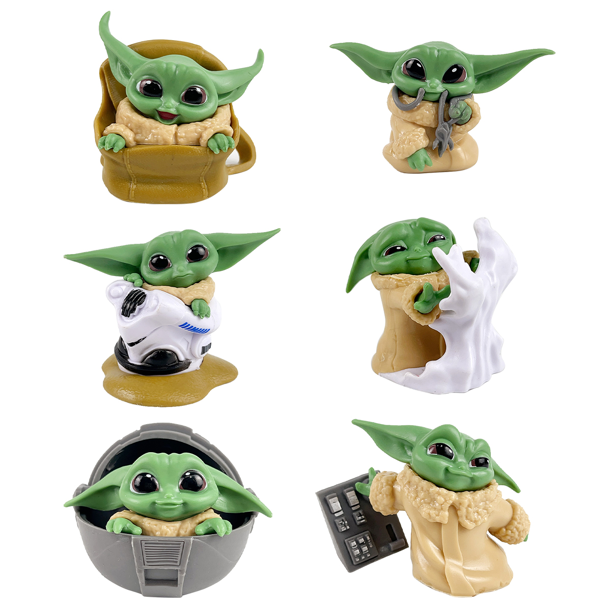 китайская фабрика фигурки Набор фигурок Малыш Йода Baby Yoda