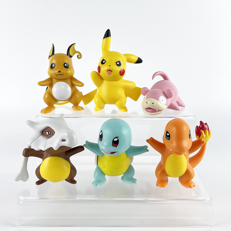 Набор фигурок оптом Покемон Пикачу Сквиртл Pokemon Pikachu 6шт