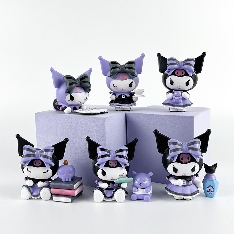 Слепая коробка Sanrio магическое гадание kuromi  оптом Глухая коробка