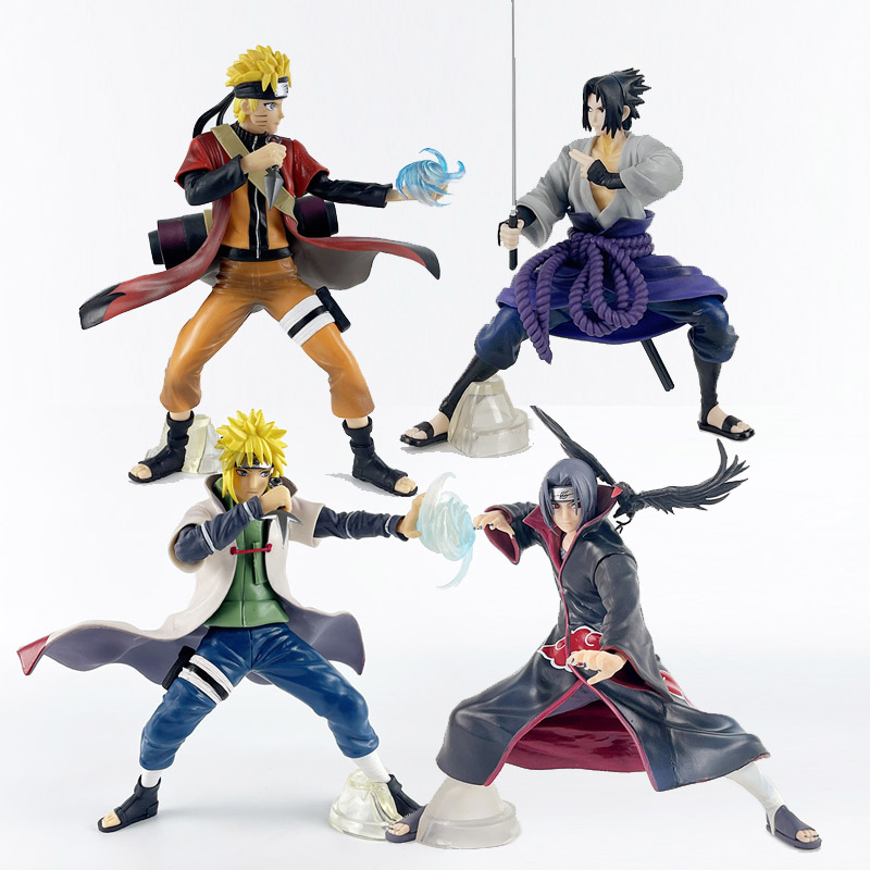 Naruto Наруто Namikaze Minato Uchiha Itachi Sasuke фигурки аниме оптом