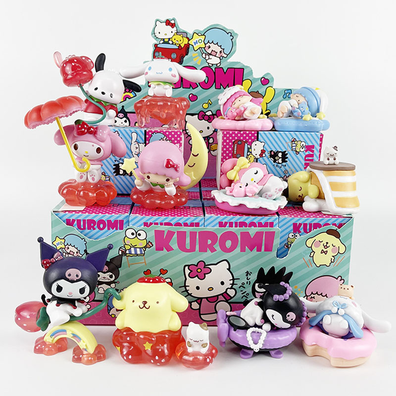 Глухая коробка Земляничная страна Фигурка saniro Мелоди
