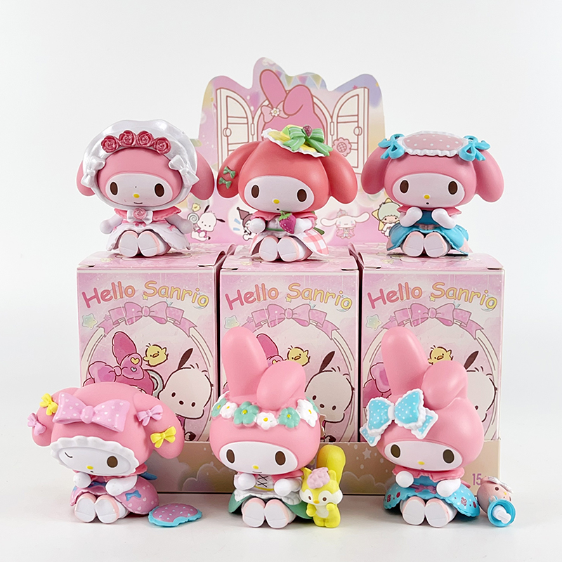 my melody  Набор фигурок аниме Куроми и Май Мелоди оптом