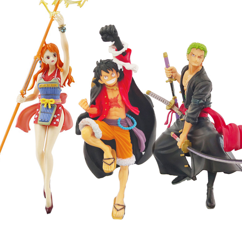 оптом аниме статуэтка Фигурка Луффи Ророноа Зоро Нами One Piece Ван Пис