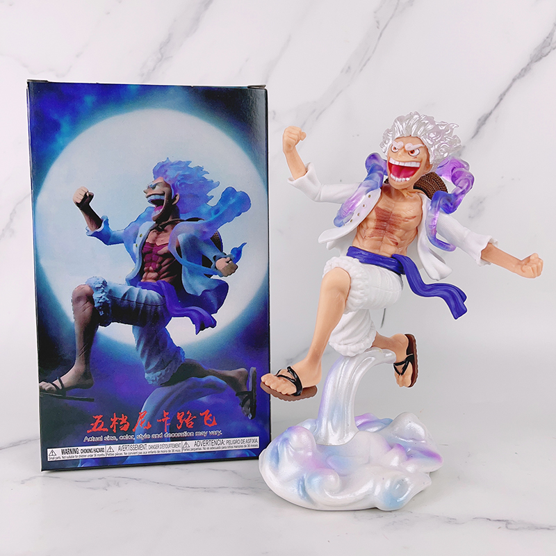 оптом Луффи Гир 5 аниме фигурки Ника Бог Солнца игрушки для детей One Piece