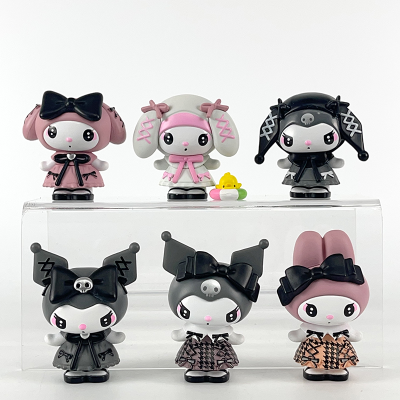Фигурки оптом Набор аниме фигурок Куроми Санрио Мелоди Kuromi Blind Box