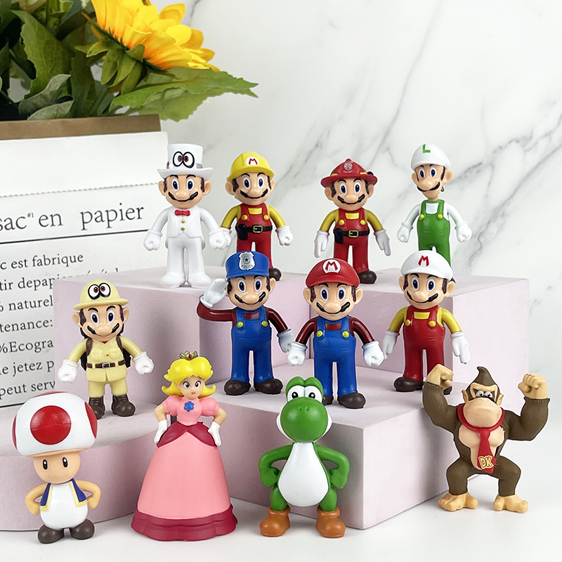 без посредников оптом Набор фигурок Супер Марио Super Mario 12 штук/Набор