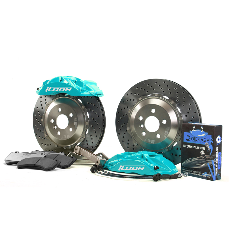Racing brake systems upgrade brake kits 6 pistons for tesla model 3