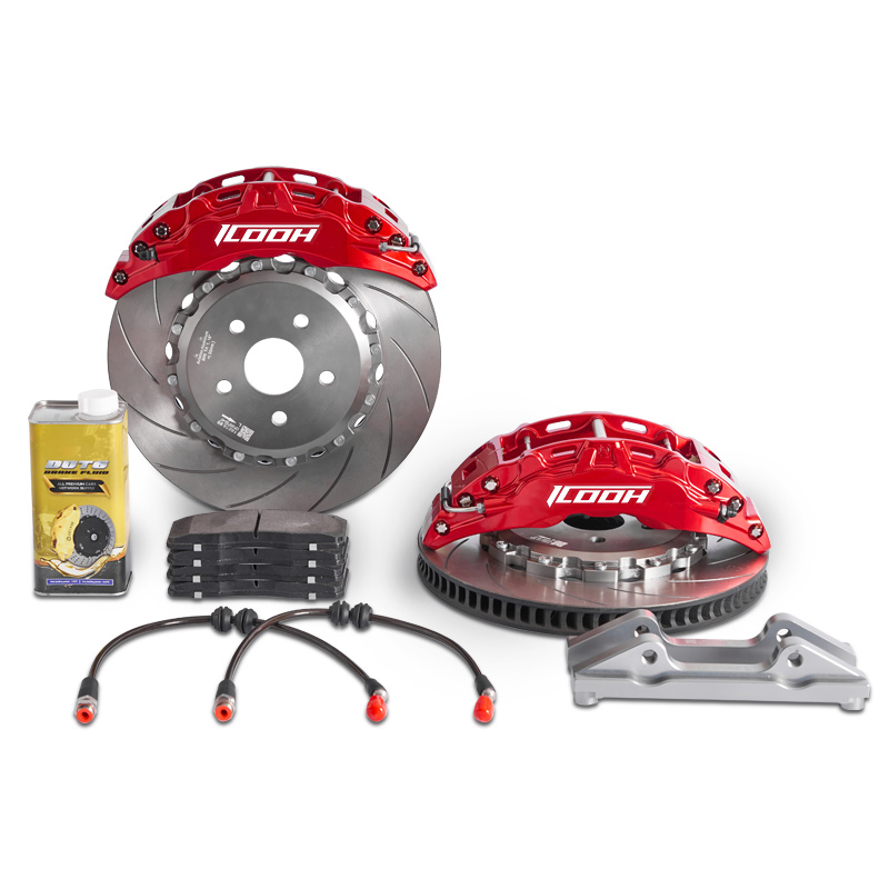 Upgrade performance brake systems 6 pistons big brake kits for subaru forest
