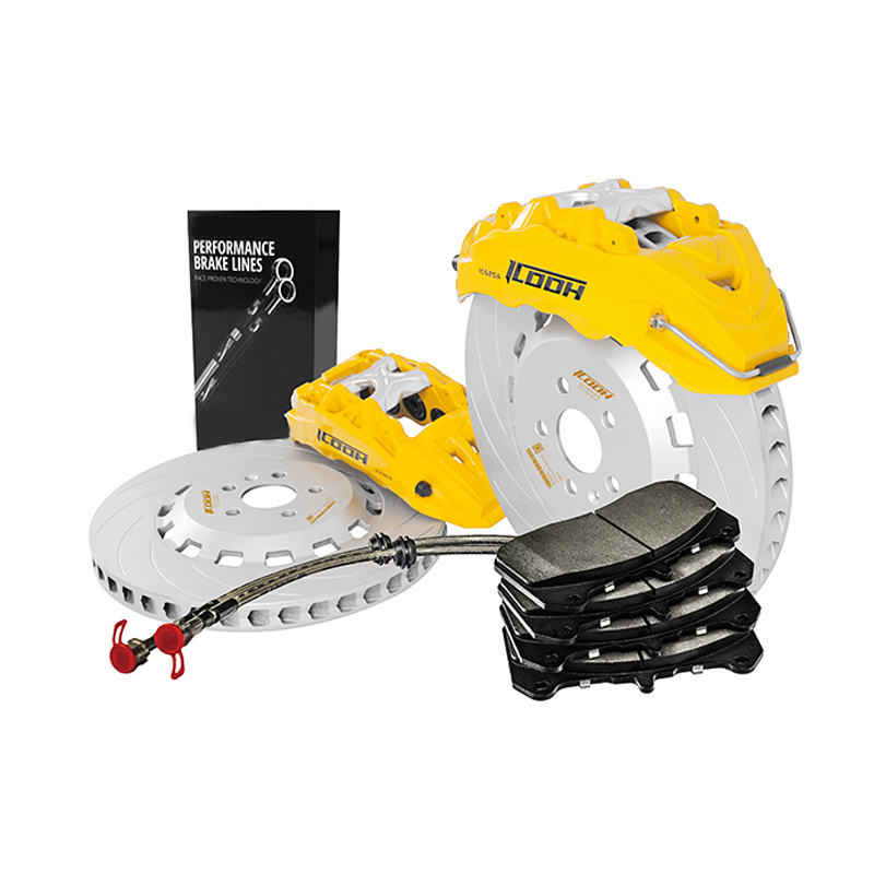 New energy car high performance big brake kits 6 pistons for Audi e-tron