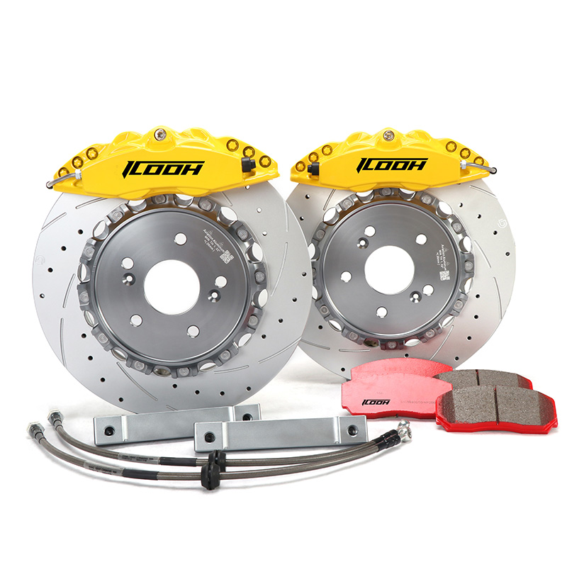 Auto brake systems 17 inch big brake kits 4 pot for Lexus es350