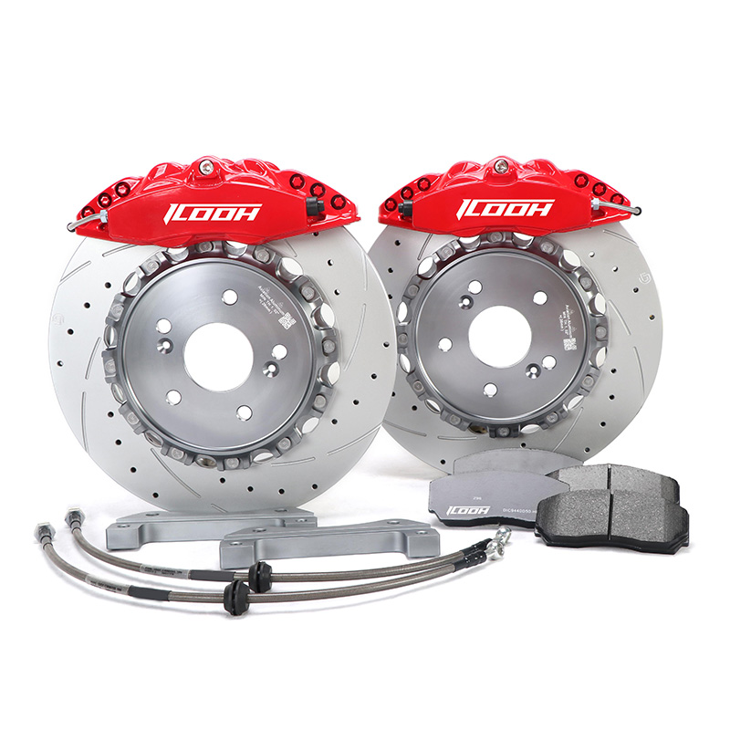 17 inch racing brake disc big brake kit 4 pot  for jeep wrangler