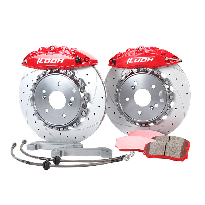 Racing brake disc 17 inch big brake kits 4 pot for Mercedes-Benz W202