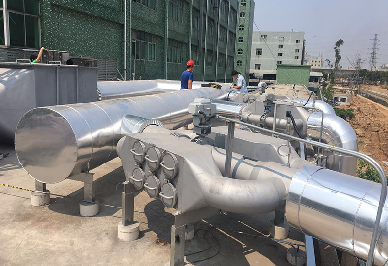 深圳某日资厂沼气发电机NOx治理