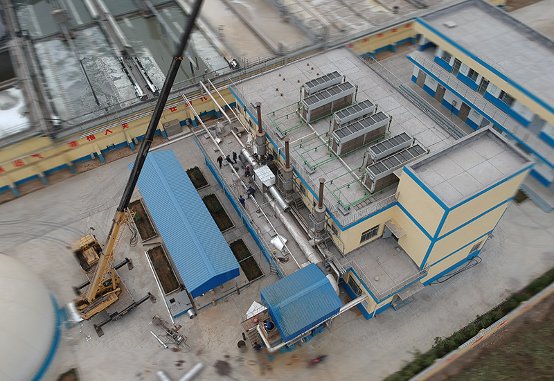 生物质沼气发电机组废气治理