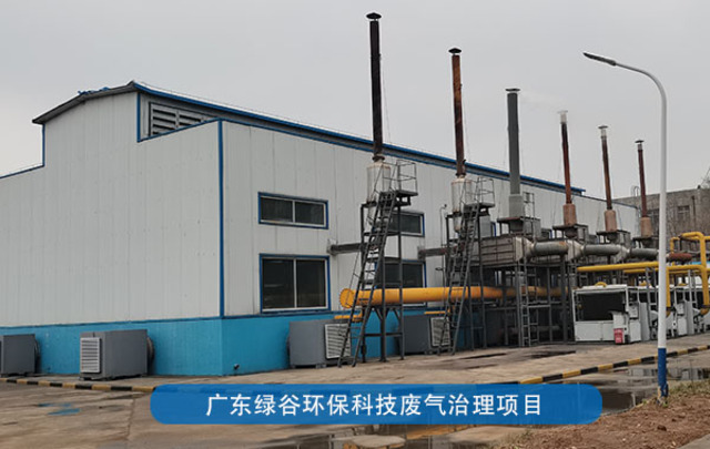 瓦斯气发电废气处理