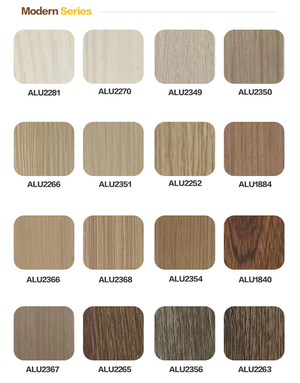 20-year Warranty Wood Grain Look 6061 6063 Aluminum E (20)n3k