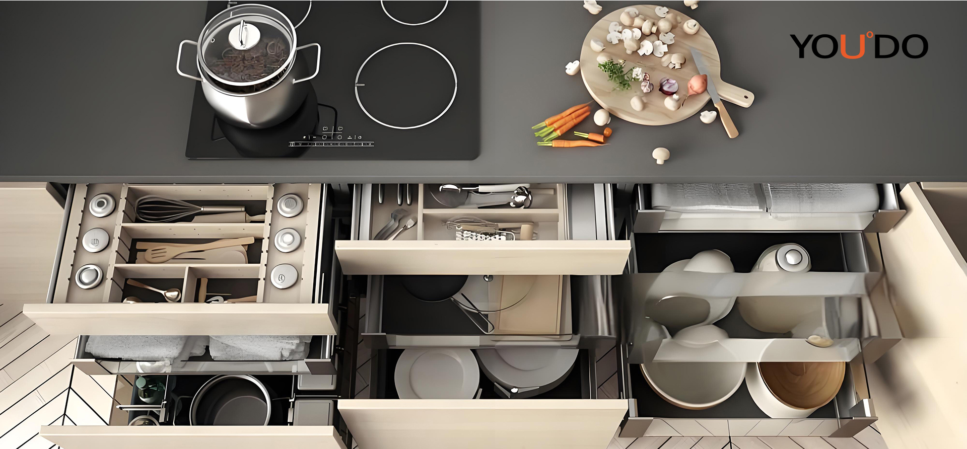 Hinges - Guides - Drawers