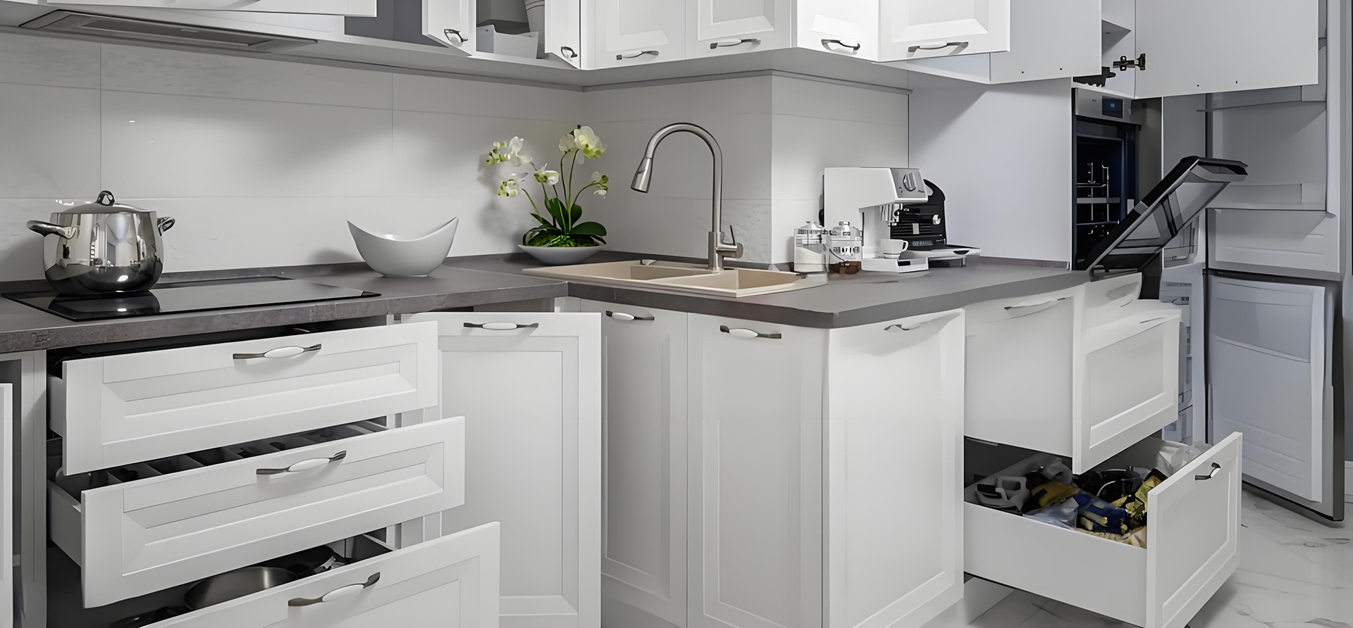 Hinges - Guides - Drawers