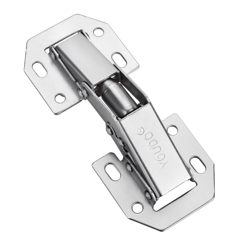 No Drilling Fixed Type Bridge Cabinet YD-504 Door Hinges Frog Hinge (5).jpg
