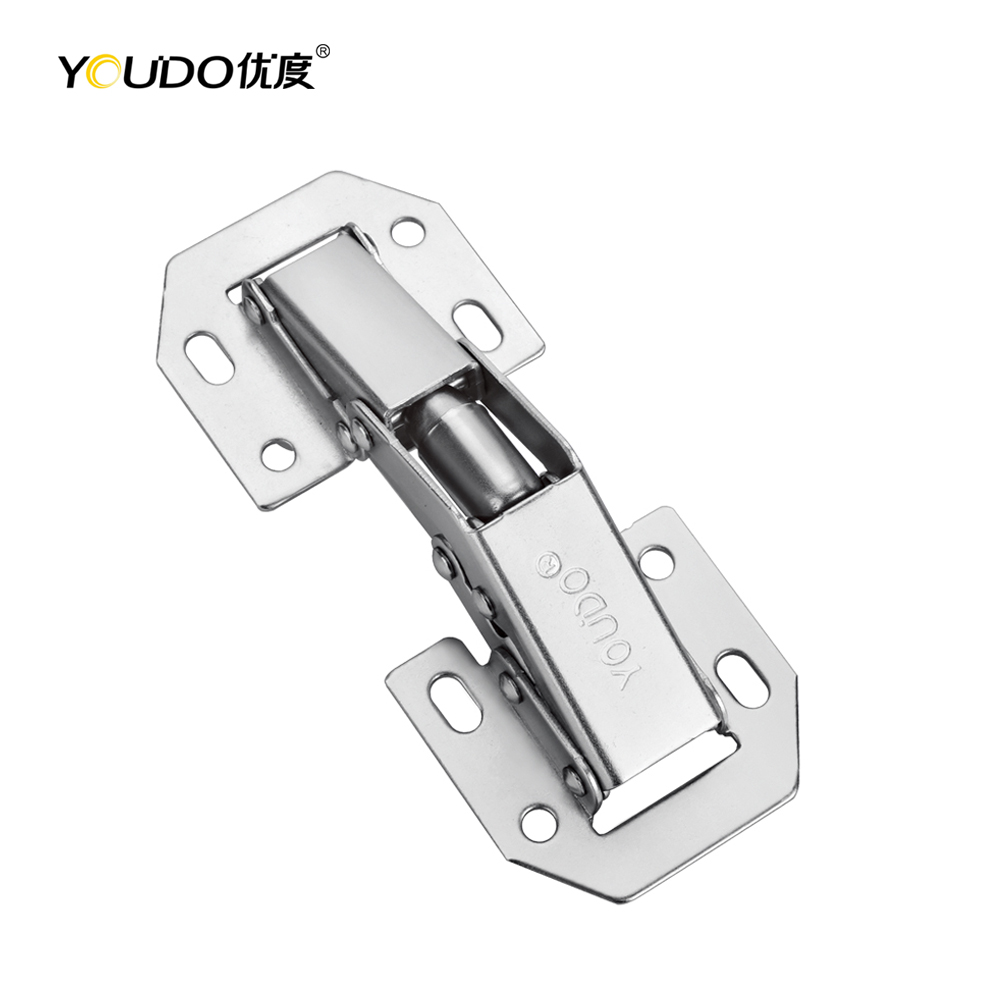 Charnières de porte de type fixe sans perçage pour armoire à pont YD-504 Charnière à grenouille