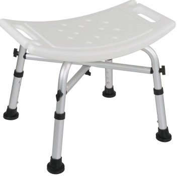 GX790L—Best selling Lightweight Reinforced Aluminum Alloy Bath Chair with 5 Inch Height Adjustment