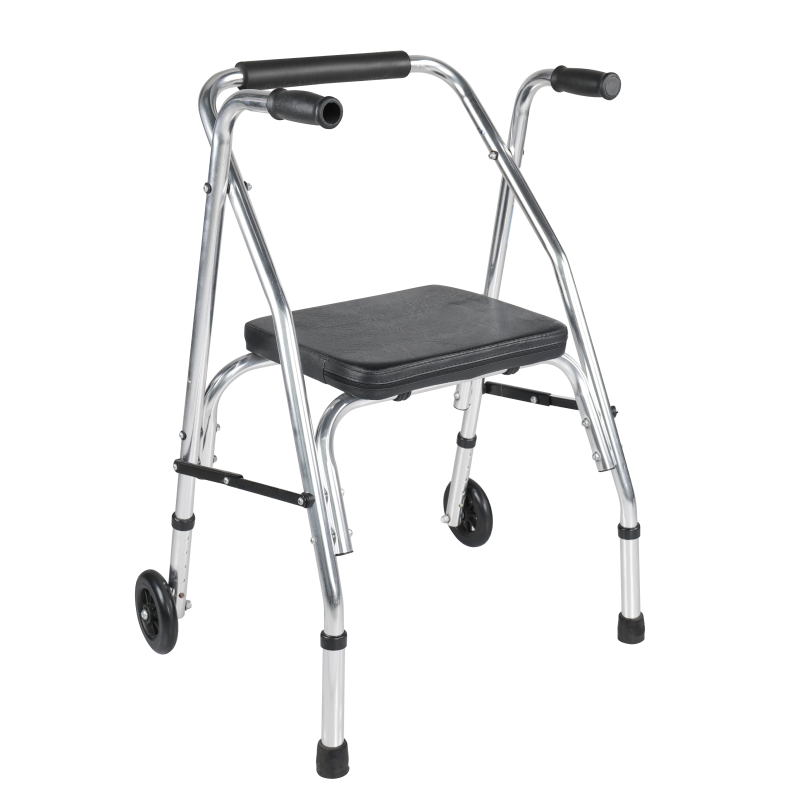 GZ914L-5 アルミ製ローリングテキサスウォーカー（車輪とシート付き）