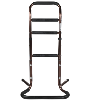 GJ212T aluminum alloy bedside handrail, with four - section anti - slip, height - adjustable, stable support, safeguarding your safety