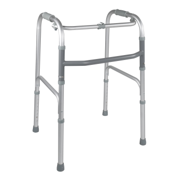 GZ918LM Single-Bar Fixed Walker, Foldable, Lightweight, and Easy to Move, Your New Travel Companion