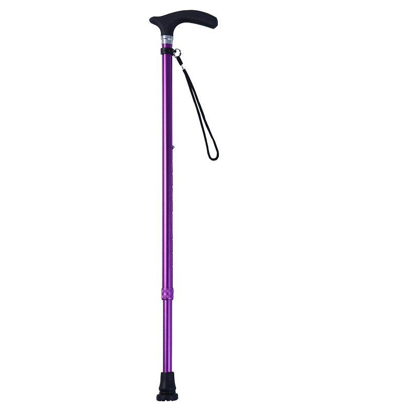 GG921L-03 wholesale high-quality purple aluminum alloy walking stick, designed for the elderly and meets personalized needs