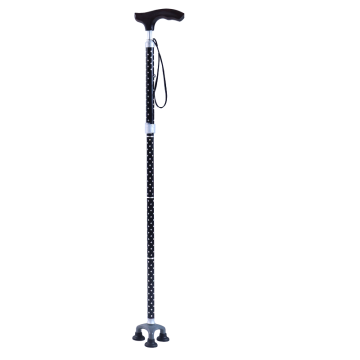 GG927L-06 a sturdy and durable aluminum alloy walking stick, with a fashionable and beautiful appearance, assists the elderly in walking