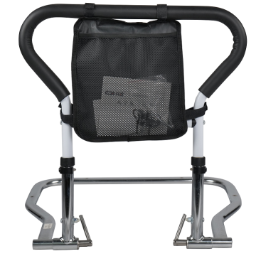 GJ214T Carbon Steel Bedside Handrail, factory direct sales, height adjustable, suitable for various bed types, meets personalized needs