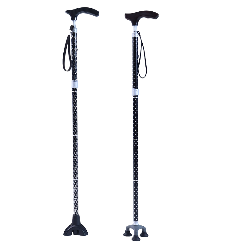 GG927L-06/07 black elegance cane, detachable and foldable, unlocks the ultimate travel experience