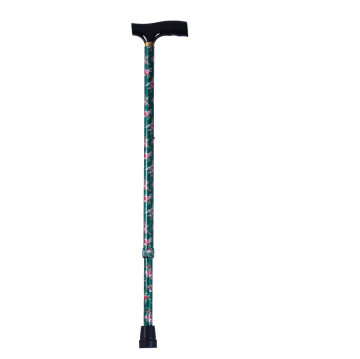 GG920L-10 factory wholesale price portable lightweight aluminum alloy height adjustable free single foot standing walking cane for elderly