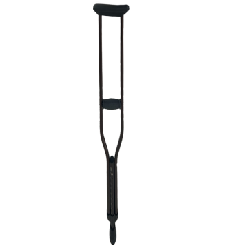 GG925L(M) High-Strength Aluminum Alloy Black Axillary Crutch: Assisting Mobility and Safeguarding Health