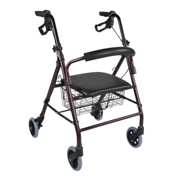GZ944L Aluminium Rollator with Seat Walker