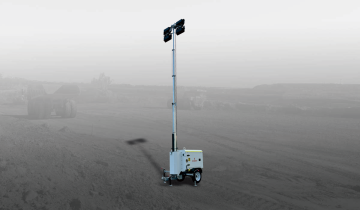 टेक्सास सीरीज 8 किलोवाट हाइड्रोलिक लाइट टॉवर HX8100C