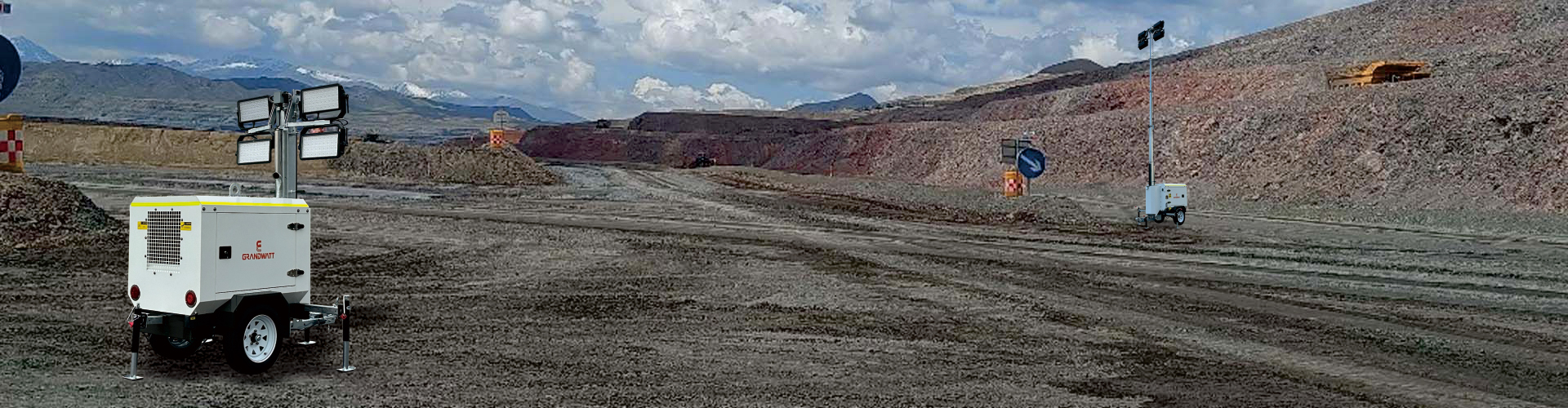 टेक्सास सीरीज 8 किलोवाट हाइड्रोलिक लाइट टॉवर HX8100C