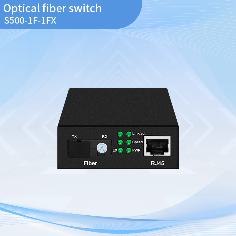 Fast Ethernet 1+1 Fiber Switch