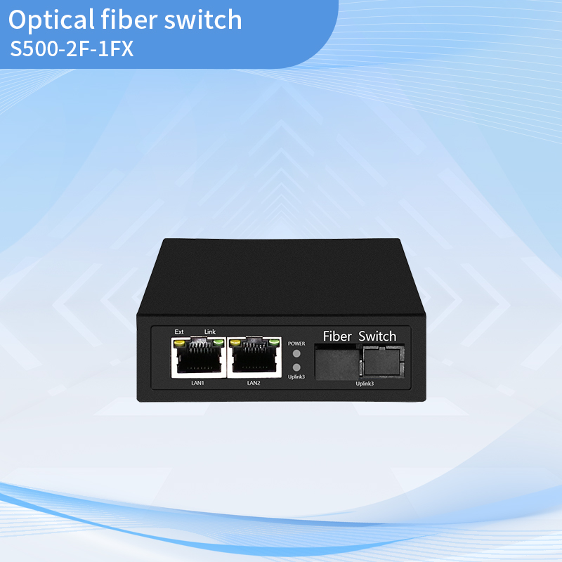 Fast Ethernet 2+1 Fiber Switch