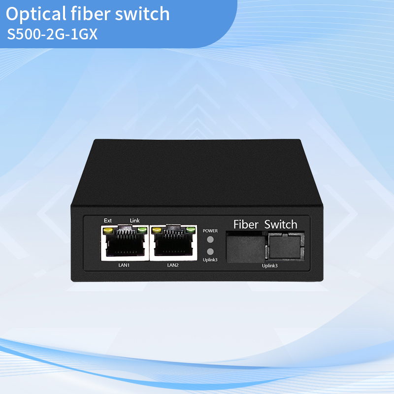 Full Gigabit 2+1 Fiber Switch