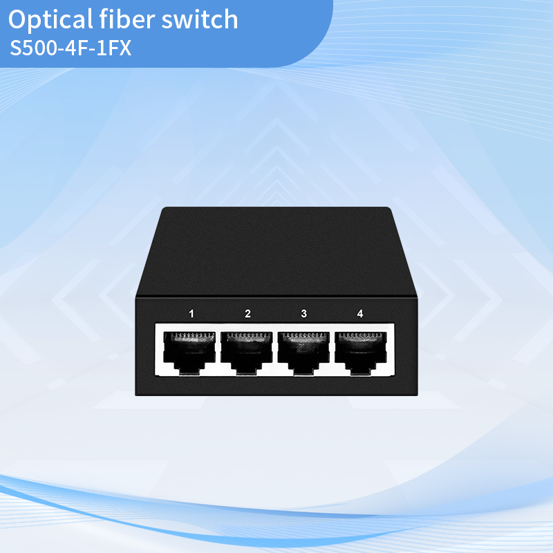Fast Ethernet 4+1 Fiber Switch